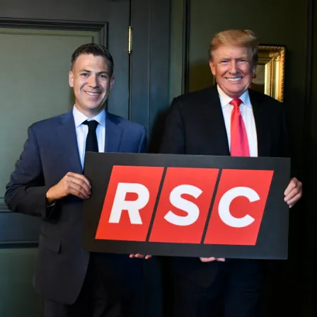 Senator Banks and President Trump
