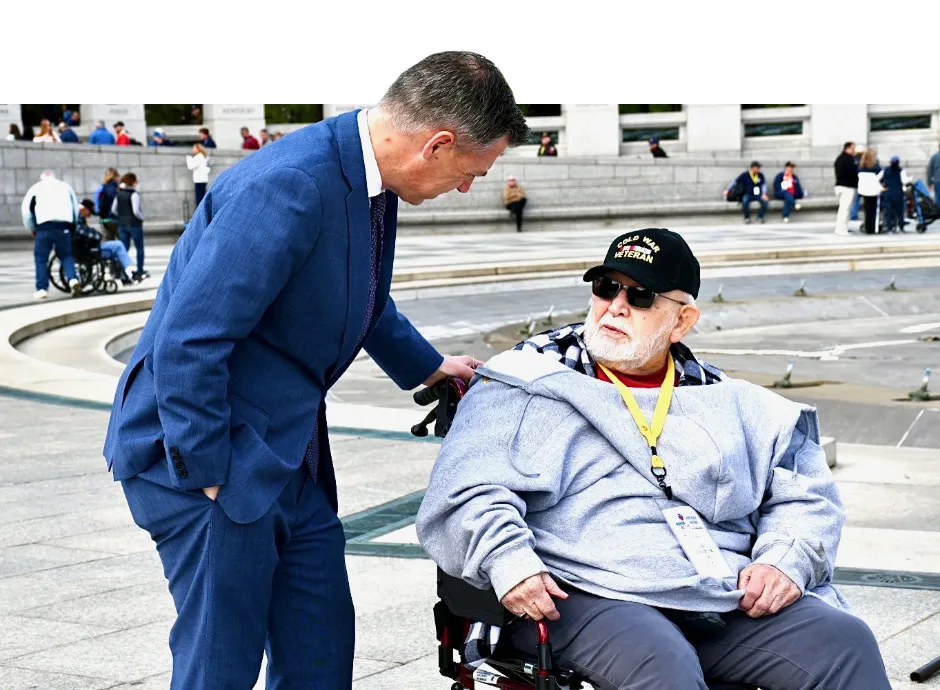 Senator Banks and vet
